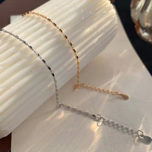 #NEW 925 Sterling Silver Chain Bracelet A - Picture 6 of 7